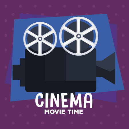 cinema movie letteringのイラスト素材