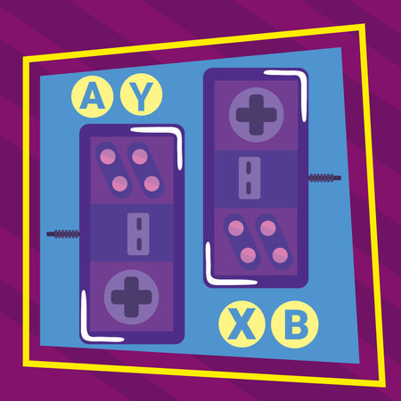 video game control with letters