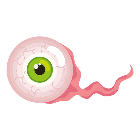 halloween human eye organのイラスト素材