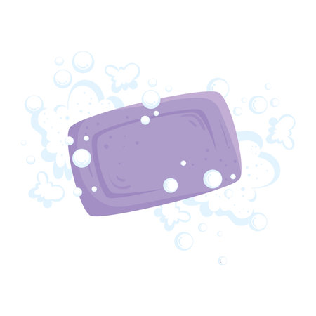purple soap barのイラスト素材