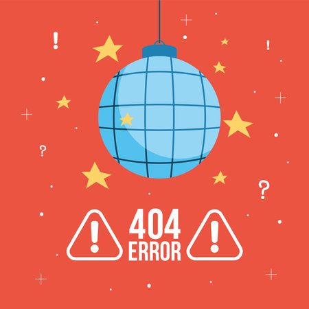 404 error tech poster