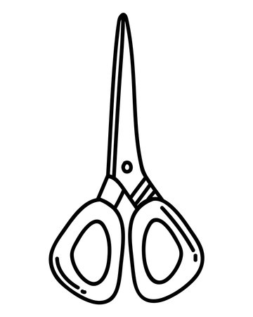 scissor handle toolのイラスト素材