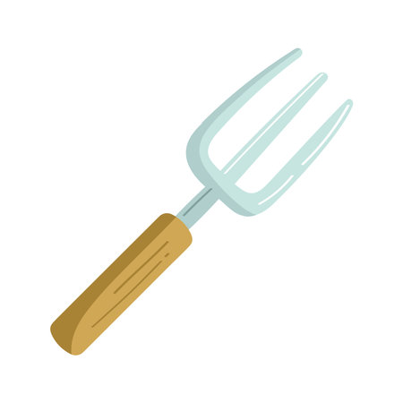 rake gardening toolのイラスト素材