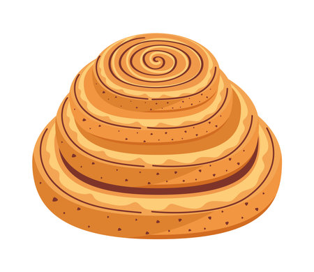 Gourmet bread bakedのイラスト素材