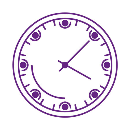 Time clock iconのイラスト素材