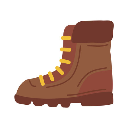boot for hiking adventuresのイラスト素材