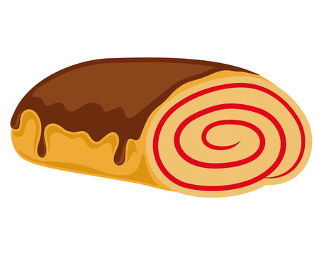 Homemade chocolate dessertのイラスト素材