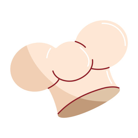 chef hat accessoryのイラスト素材