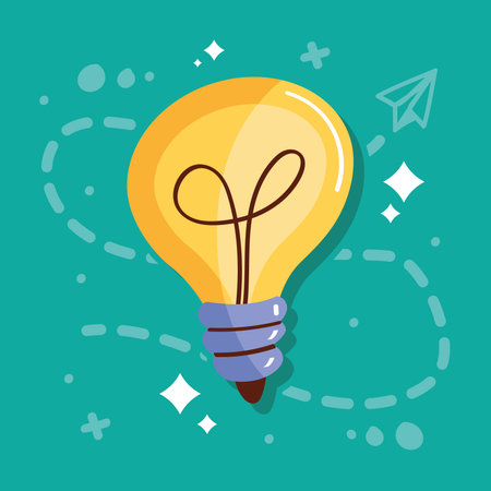 bulb light energyのイラスト素材