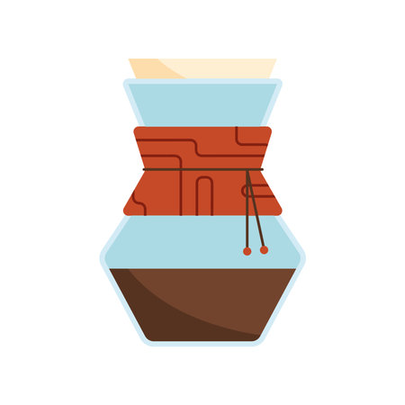 Cute coffeemaker designのイラスト素材