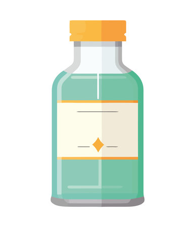 Healthcare symbol, medicine bottleのイラスト素材