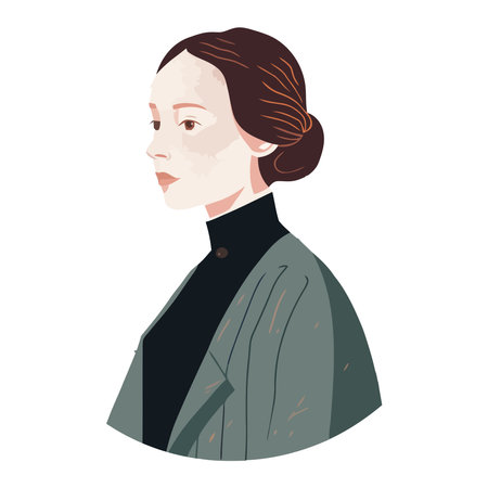 Businesswomen and businessmen smiling, successful and elegantのイラスト素材