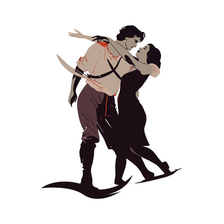 Speed and strength fuel the love of sportのイラスト素材