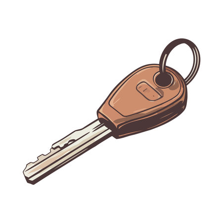 Metallic padlock symbolizes security and unlocking doorsのイラスト素材