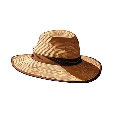 Summer adventure Cowboy hatのイラスト素材