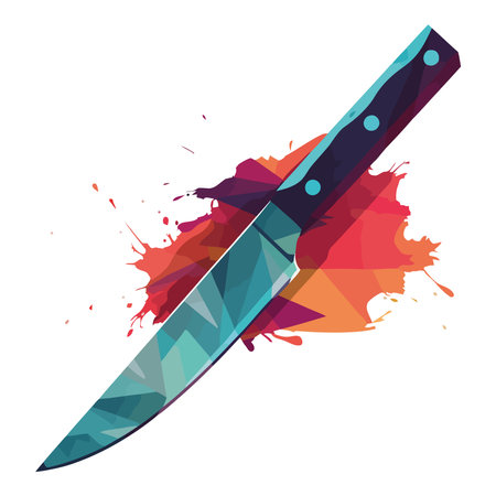 Sharp steel daggerのイラスト素材