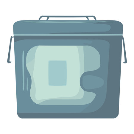 modern luggage equipmentのイラスト素材