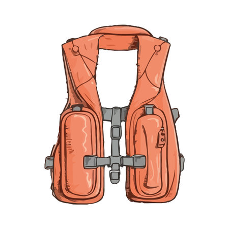 Adventure backpack symbolizes freedom in extreme sportsのイラスト素材