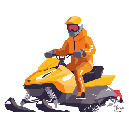Man riding motorcycles in extreme sportsのイラスト素材