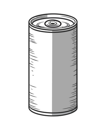 Metallic cola bottle iconのイラスト素材
