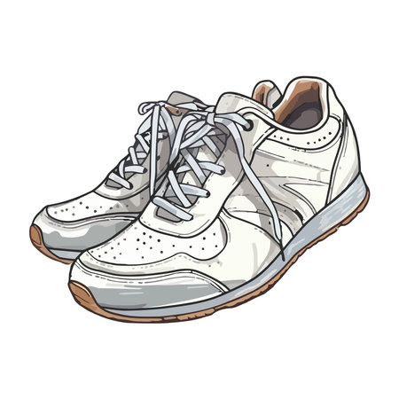 Sports shoe design sketch modern fashionのイラスト素材