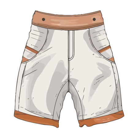 Pants fashion for men and womenのイラスト素材
