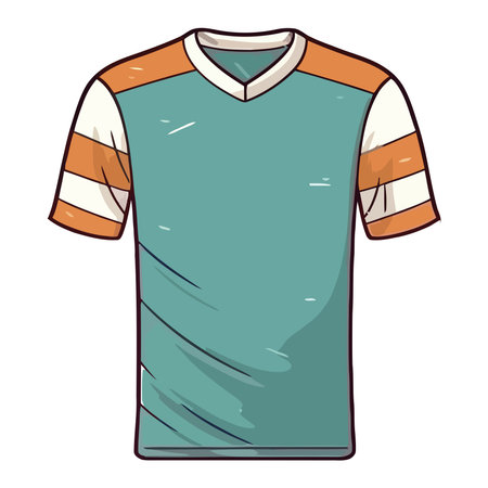 sport shirt clothing iconのイラスト素材