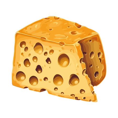 gourmet cheese sliceのイラスト素材