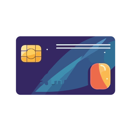 credit card designのイラスト素材