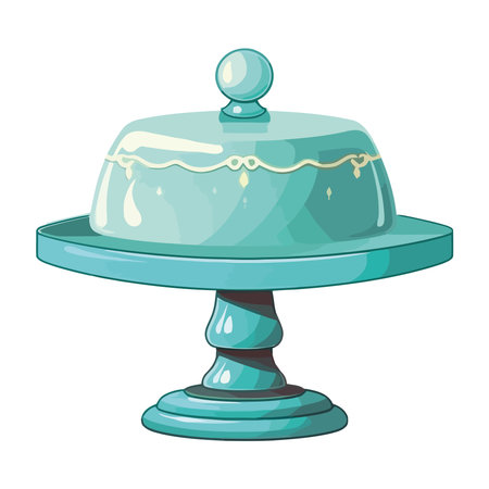 cute tableware designのイラスト素材