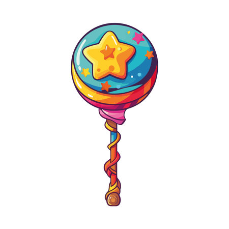 magic wand for kidsのイラスト素材