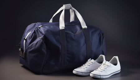 Modern leather backpack for men fashionable adventure generated by artificial intelligenceの素材