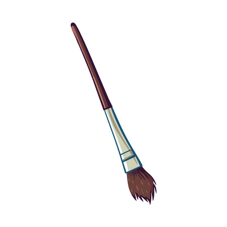 paintbrush for creative illustrationのイラスト素材