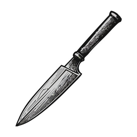 Metallic dagger, violence in medieval history