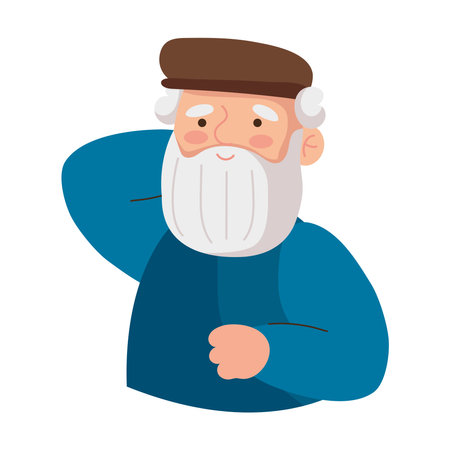 grandparents day celebrationのイラスト素材