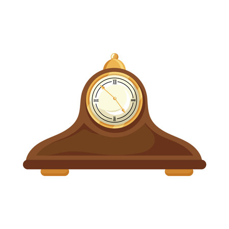 golden watch and bellのイラスト素材