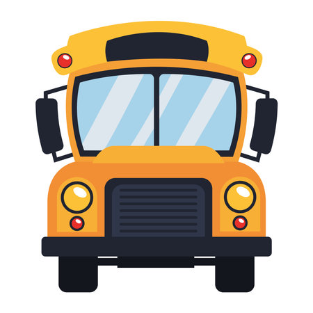 students bus classicのイラスト素材
