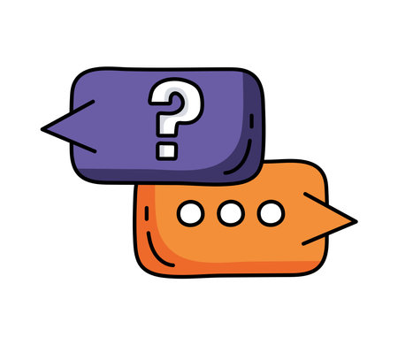 speech bubbles sign vector isolatedのイラスト素材