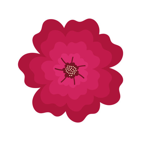 flower flora naturalのイラスト素材