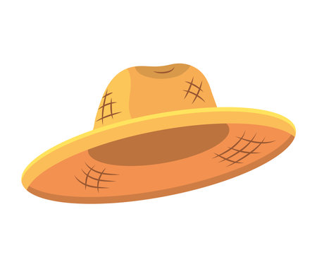 tourist hat rusticのイラスト素材