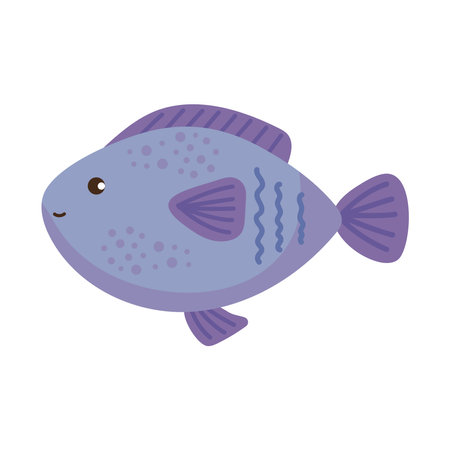 sea life fishのイラスト素材