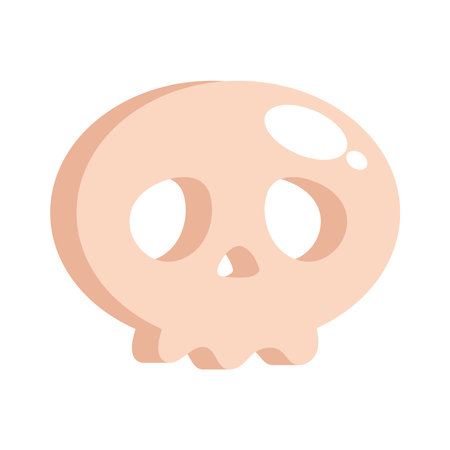 video game item skullのイラスト素材