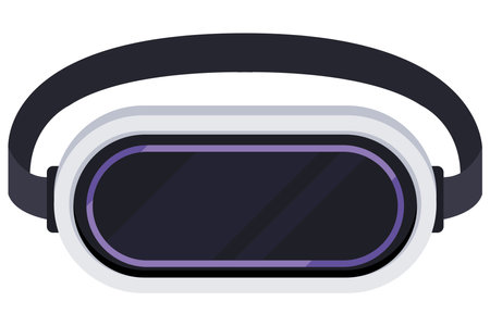 vr technology equipmentのイラスト素材