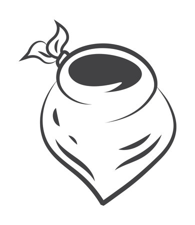 wild west scarf vector isolatedのイラスト素材