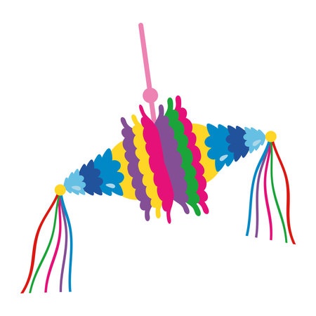 mexico pinata funnyのイラスト素材