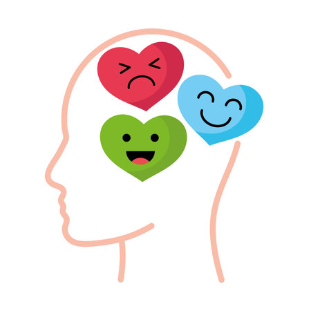 emotions intelligence designのイラスト素材