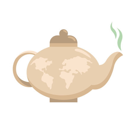 tea day celebrationのイラスト素材