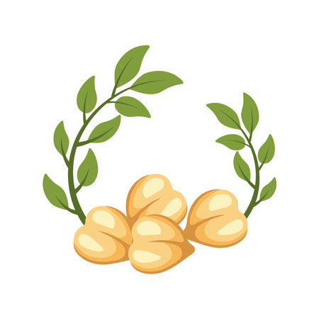 hummus day celebrationのイラスト素材