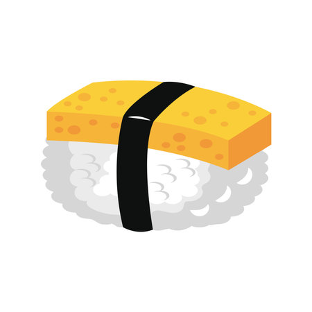 sushi gourmet foodのイラスト素材
