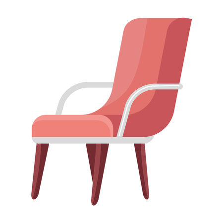 armchair home itemのイラスト素材
